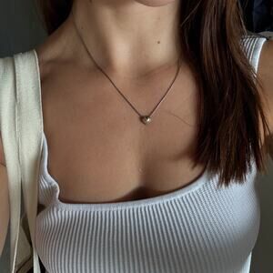 David Yurman Cable Cookie Classic Heart Necklace